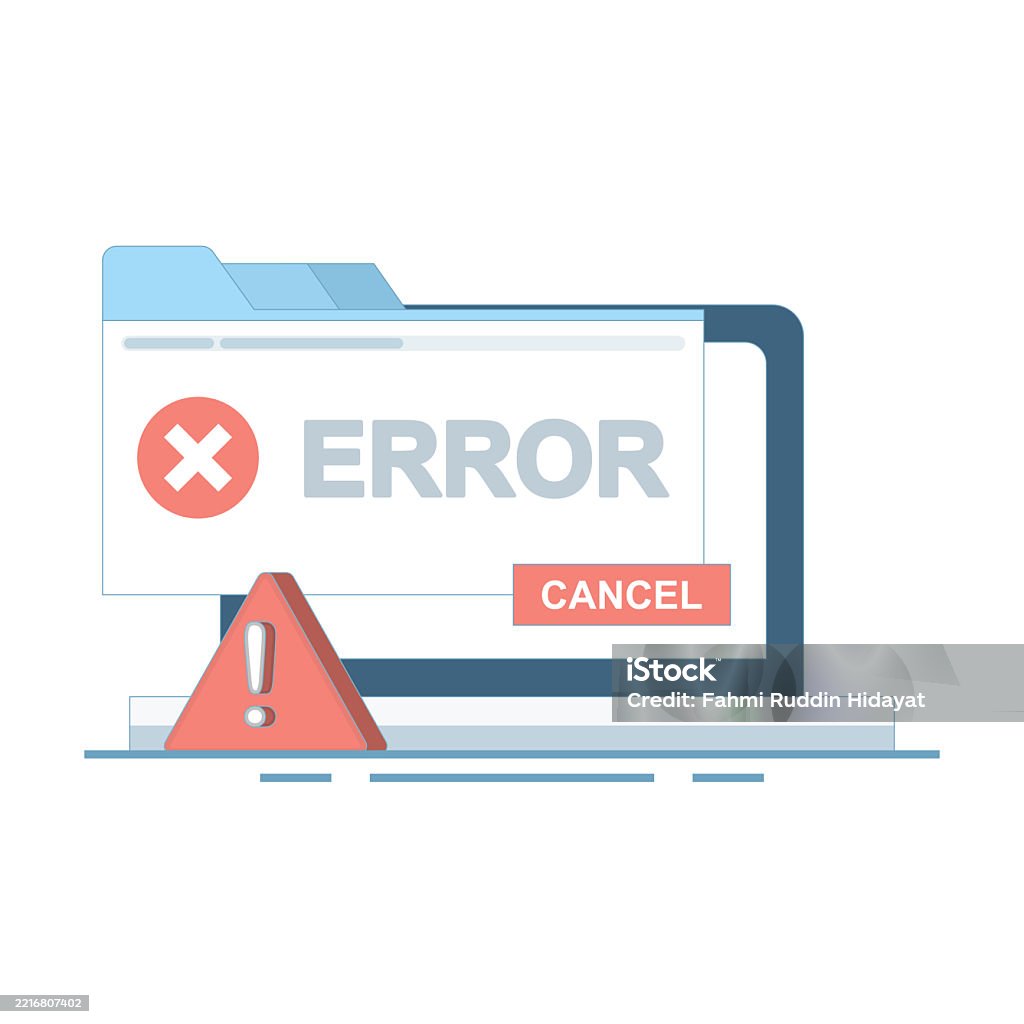 System Error Suppression Concept Operating System Error And Warning ...