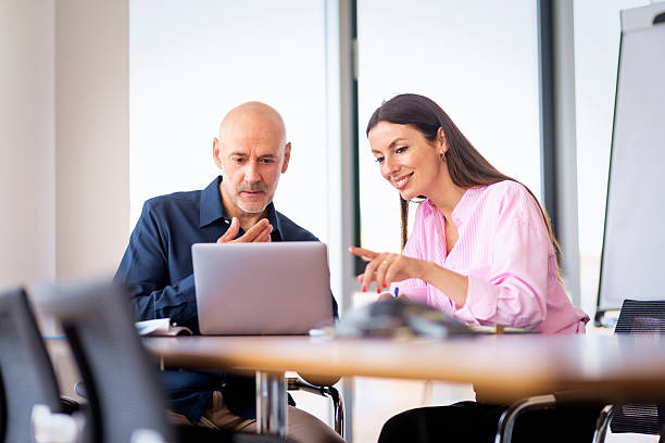 istock Business people working in a modern office 2216819647