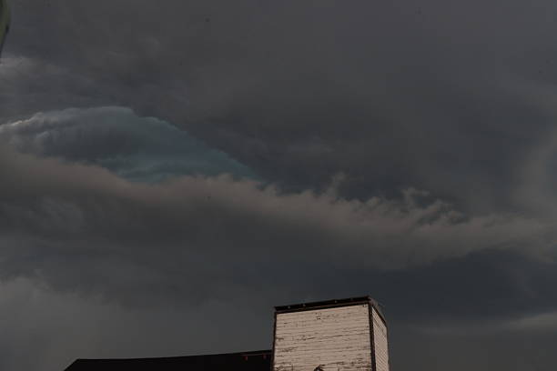 Churning clouds over the valley, lightning storms and a wall of hail are spotted near my home. We chased a storm north of Regina Saskatchewan.