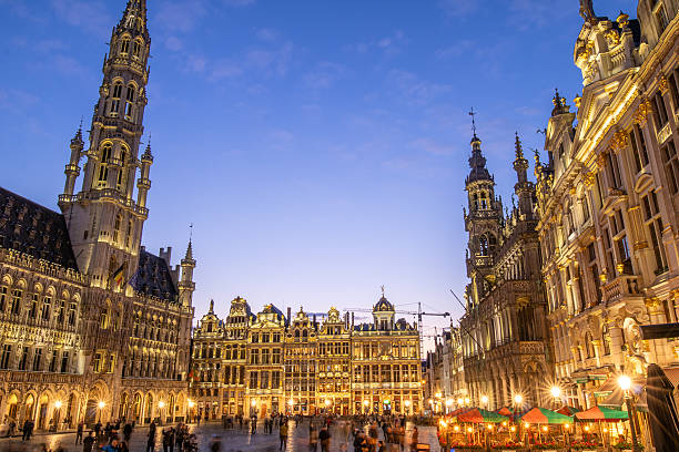 istock Grand Place by Night 2216869011