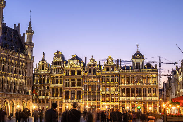 istock Grand Place by Night 2216869012