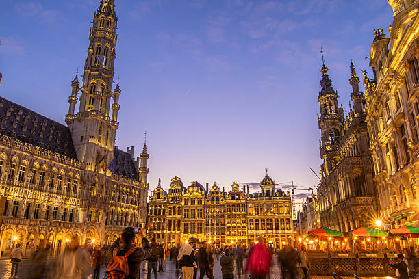 istock Grand Place by Night 2216869176