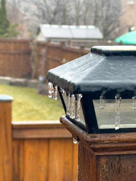 Freezing Rain Storm in Toronto, Ontario, Canada