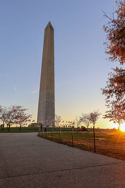 istock Golden Hour at the Washington Monument 2216878242