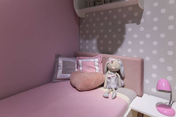 Closeup of cushions on bed for design purpose