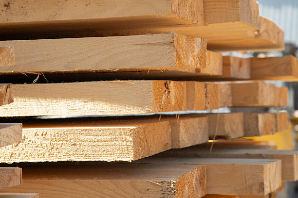 istock Edged boards.Building material.The material is made of wood. 2216884882