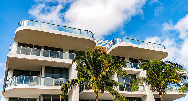 istock Art Deco hotel building architecture. Architectural building. Historic District. Art deco architectural district. Art Deco. Modern building of Miami beach. Ocean drive. Miami Beach in Ocean Drive 2216899482