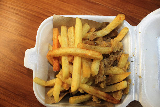 istock French fries in white styrofoam box 2216900818
