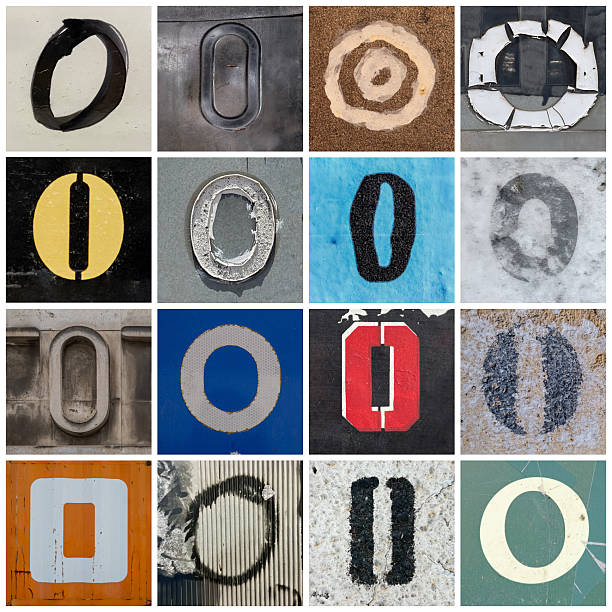istock Urban street 16 letters O - #01 2216901381