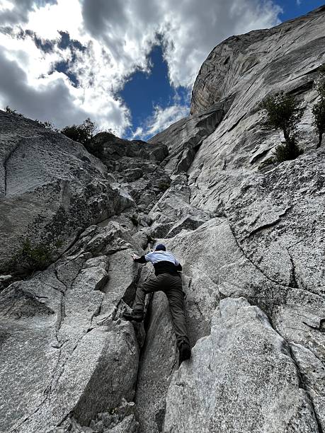 istock Sport climber on El Capitan, Yosemite Valley 2216903938
