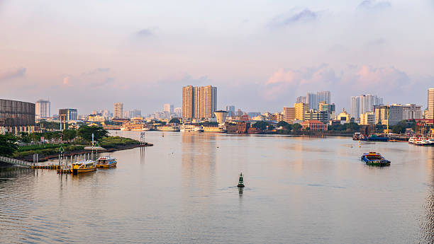 istock Ho Chi Minh City waterfront at dawn 2216909778