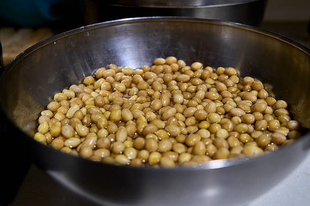 istock Soybeans soaked in water 2216914699
