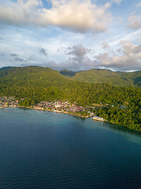 Mamala Village in Ambon Island, Maluku