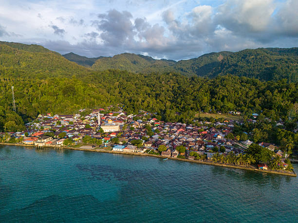 Mamala Village in Ambon Island, Maluku
