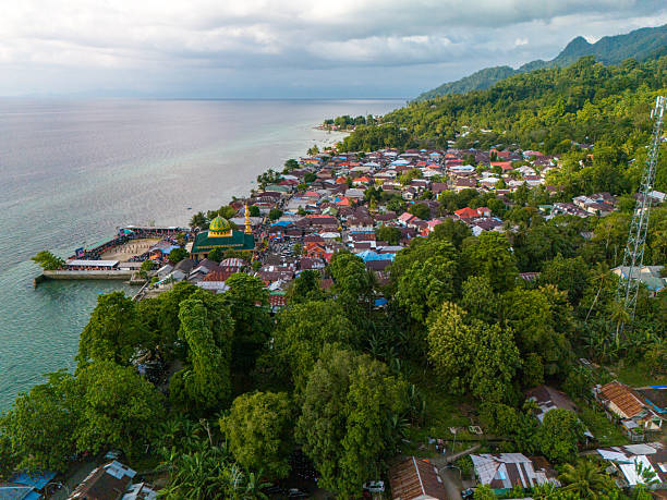 Mamala Village in Ambon Island, Maluku