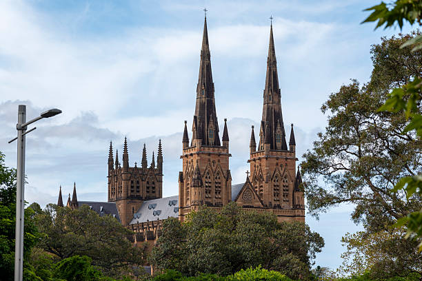 istock Saint Mary's Cathedral in Sydney, Australia 2216917818