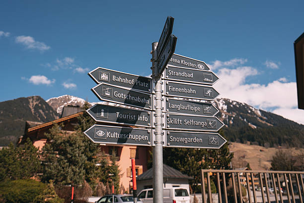 istock A sign with many arrows pointing to different directions 2216920965