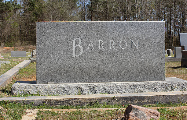 istock Barron on Headstone Imperialism Death Concept 2216925292