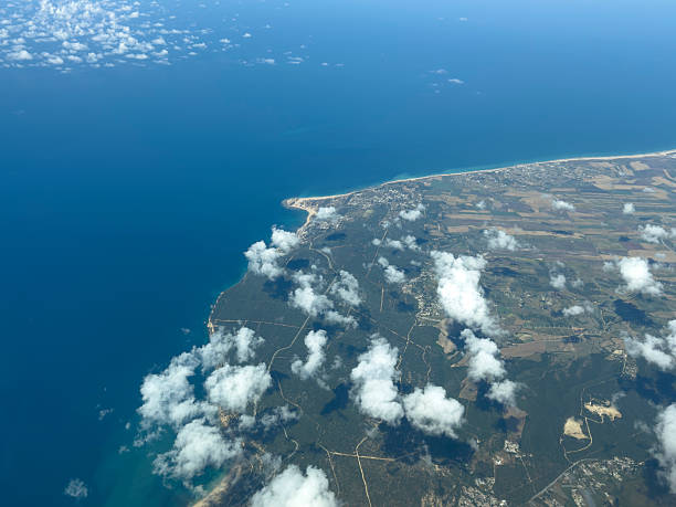istock Aerial view of north African coast 2216927343