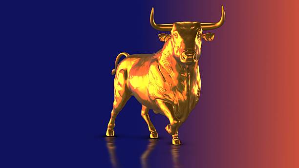 istock Strong Bull Representing Economic Market Growth 2216928860