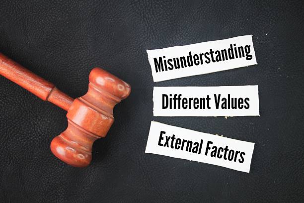 istock Three levels of disagreement, according to some perspectives, include is Misunderstanding, Different Values, External Factors 2216929962