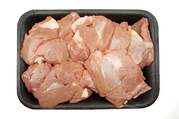 istock tray of raw veal, top view 2216931517