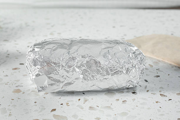 istock burrito in the foil 2216933133