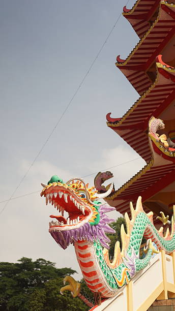 istock Dragon Statue Of Nine-Level Pagoda 2216934390