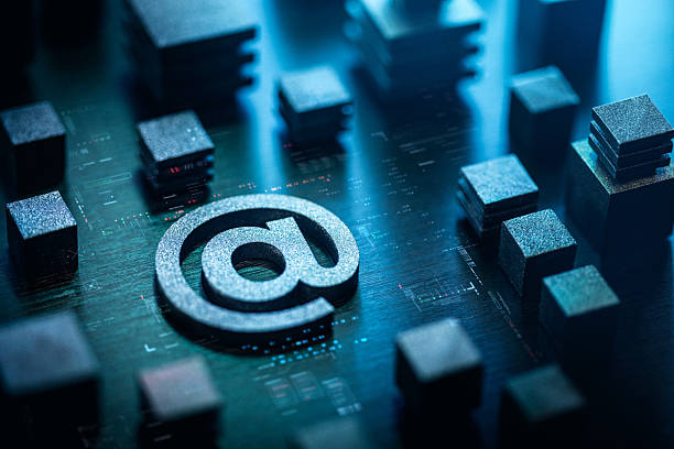 istock Digital representation of email and networking in a futuristic environment 2216950528