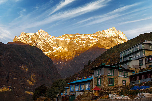 Sunrise at Namche Bazaar, Nepal