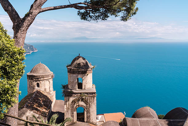 istock View from above through the trees to the Mediterranean waters 2216965550