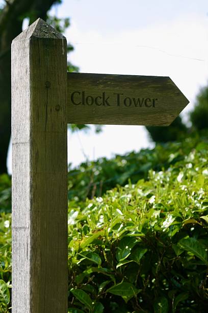 istock Countryside wooden public footpath sign 2216972340