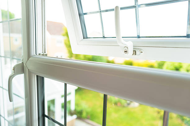 istock Newly installed double glazed windows seen in a first floor bedroom in a typical home. 2216984238