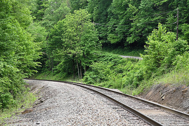 istock Railroad Tracks in the Country 2216989043