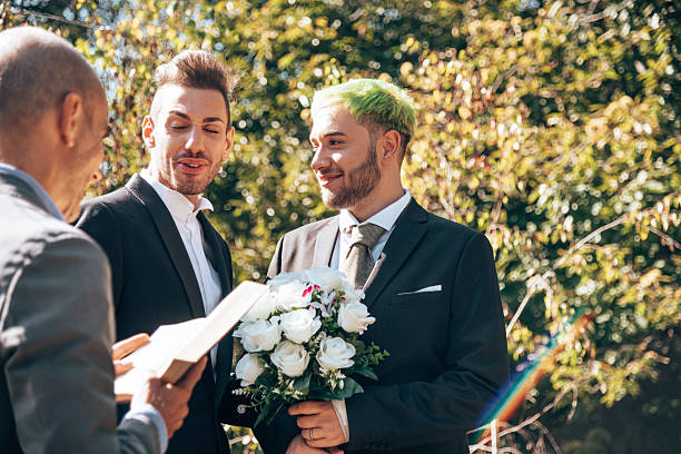 celebrating the gay marriage