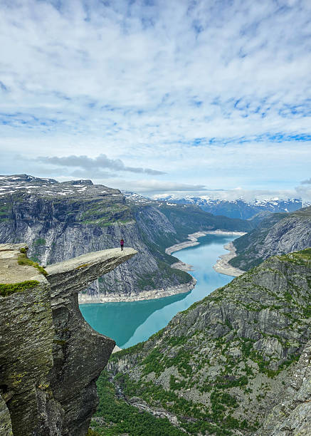 istock Spectacular viewpoint in Norway showcasing breathtaking fjords and dramatic cliffs 2216996814