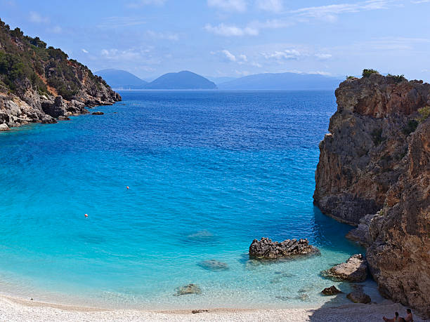 istock beach of Agiofili 2216998644