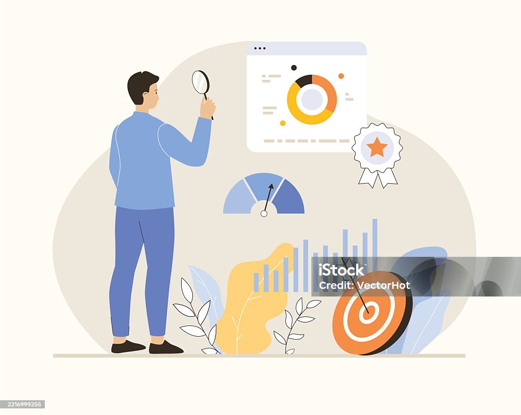 Benchmarking Rpeort Graph Benchmarking Concept Benchmark Business Development Analysis Financial ...