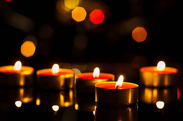 istock Each wax tealight spreads warmth through the night air 2217002035