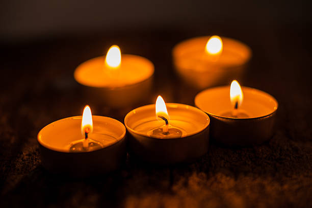 istock The frame shows dozens of burning candles that create a magical effect 2217003385