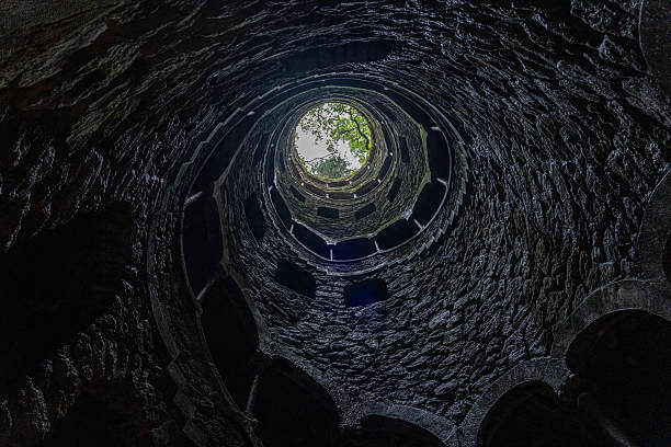 Step into the subterranean world of an ancient well. Rugged stone textures and shifting shadows create a unique interplay between darkness and light