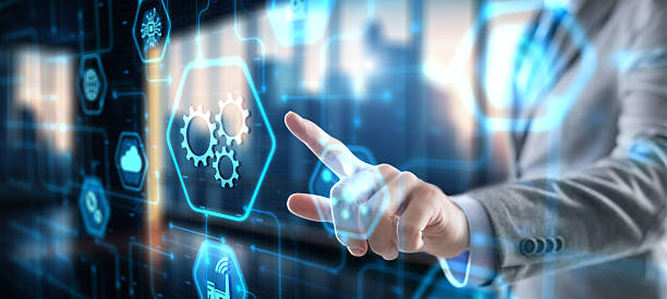 istock Gears. Concept of a business idea. Teamwork strategy cooperation 2217030244