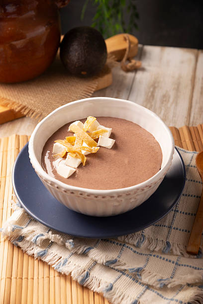 istock Refried Bean Soup Crema Conde Mexico 2217032608