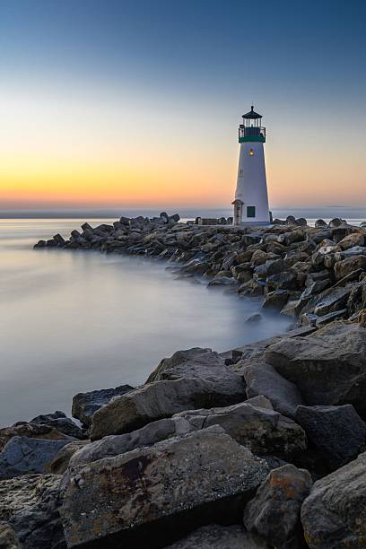 istock Sunset at Walton Lighthouse, Santa Cruz 2217041346