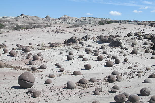 istock Ischigualasto Provincial Park, Argentina. Wind-eroded rock formations 2217048172