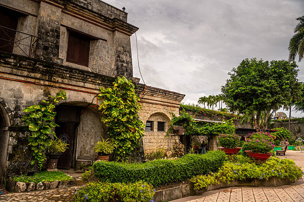 JANUARY 10, 2024, CEBU, PHILIPPINES : Fort San Pedro, a military defense structure in Cebu, Philippines