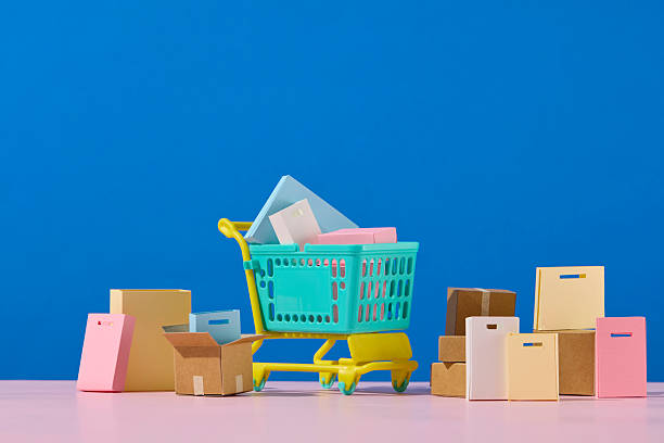 istock Creative photography with shopping theme 2217062696