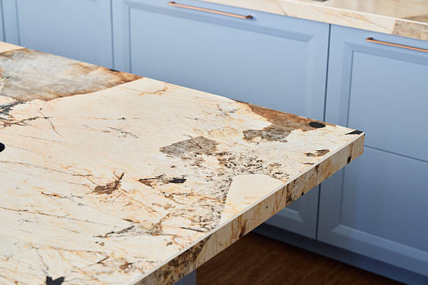 istock An Elegant Kitchen Countertop with a stunning Natural Stone Design enhances any culinary space 2217068798
