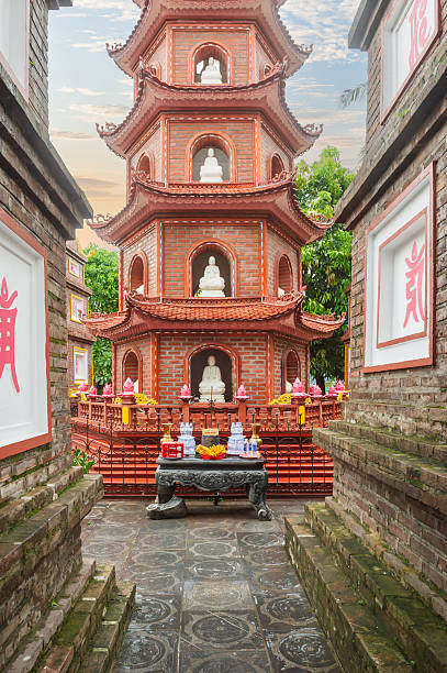 istock Vietnamese woman and landmark 2217078596
