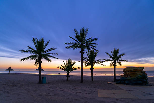 Morning view of the sea, sunrise by the sea